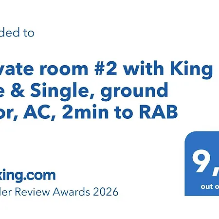 Private #2 With King Size & Single, Ground Floor, Ac, 2min To Rab Lägenhet Ramstein-Miesenbach
